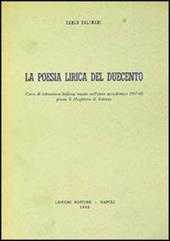 La poesia lirica del duecento