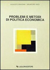 Problemi e metodi di politica economica