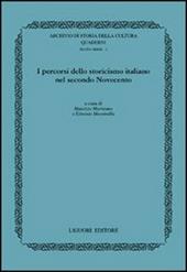 I percorsi dello storicismo italiano nel secondo Novecento