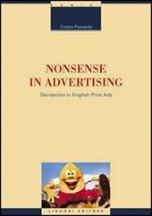 Nonsense in advertising. «Deviascion» in english print ads