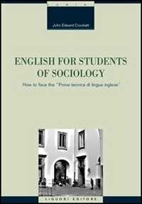 Image of English for students of sociology. How to face the «prova tecnica...