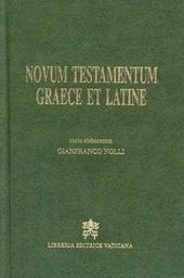 Novum Testamentum graece et latine. Curis elaboratum