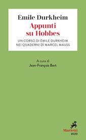 Appunti su Hobbes. Un corso di Émile Durkheim nei quaderni di Marcel Mauss