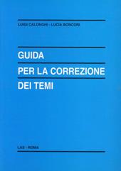 Guida per la correzione dei temi