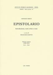 Epistolario. Vol. 7: 1880-1881