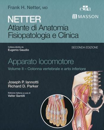 Netter. Atlante di anatomia. Fisiopatologia e clinica. Apparato locomotore. Ediz. illustrata. Vol. 2: Colonna vertebrale e arto inferiore. - Joseph P. Iannotti, Richard D. Parker - Libro Edra Masson 2013 | Libraccio.it