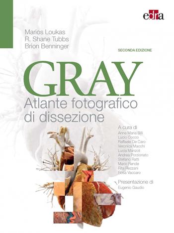 Gray. Atlante fotografico di dissezione - Marios Loukas, Brion Benninger, Shane R. Tubbs - Libro Edra 2022 | Libraccio.it