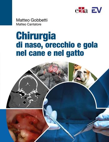 Chirurgia di naso, orecchio e gola nel cane e nel gatto - Matteo Gobbetti, Matteo Cantatore - Libro Edra 2023 | Libraccio.it