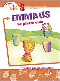 Emmaus. Le pietre vive. Guida per gli educatori. Vol. 5  - Libro San Paolo Edizioni 2011, Percorso di catecumenato | Libraccio.it