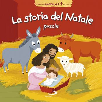 La storia del Natale. Libro puzzle. Ediz. a colori - Marie Aubinais - Libro San Paolo Edizioni 2016, Prescolare | Libraccio.it