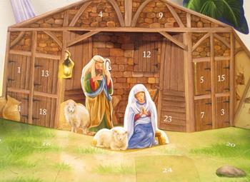 Il presepe pop-up. Calendario dell'Avvento. Ediz. a colori  - Libro San Paolo Edizioni 2016, Bimbi e Gesù | Libraccio.it