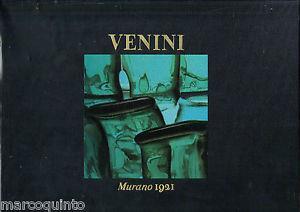 Venini (Murano, 1921). Ediz. italiana e inglese  - Libro Franco Maria Ricci 1989, Quadreria | Libraccio.it