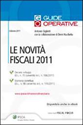 Le novità fiscali 2011