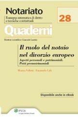 Il ruolo del notaio nel divorzio europeo - Emanuele Calò, Monica Velletti - Libro Ipsoa 2012, Quaderni di notariato | Libraccio.it