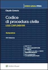 Codice di procedura civile. Leggi complementari