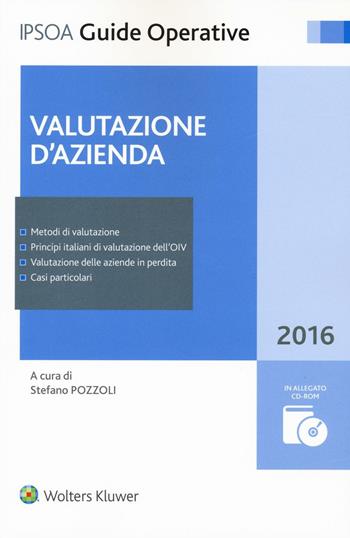 Valutazione d'azienda. Con CD-ROM  - Libro Ipsoa 2016, Guide operative | Libraccio.it