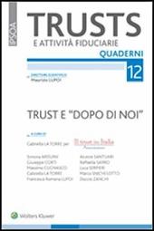 Trust e «Dopo di noi»