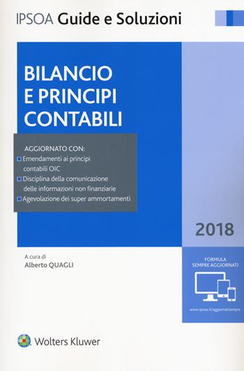 Bilancio e principi contabili  - Libro Ipsoa 2018, Guide e soluzioni | Libraccio.it