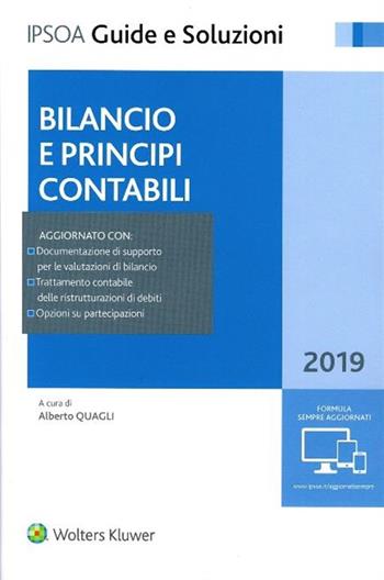 Bilancio e principi contabili  - Libro Ipsoa 2019, Guide e soluzioni | Libraccio.it