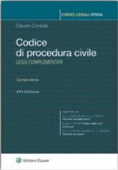 Codice di procedura civile. Leggi complementari