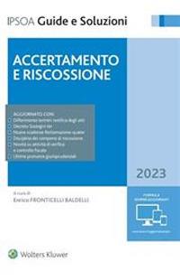 Accertamento e riscossione 2023  - Libro Ipsoa 2023, Guide e soluzioni | Libraccio.it