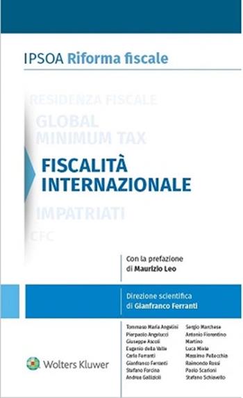 Fiscalità internazionale  - Libro Ipsoa 2024, Riforma fiscale | Libraccio.it