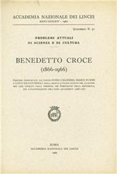 Benedetto Croce (1866-1966)