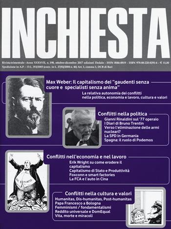 Inchiesta (2017). Vol. 198: Ottobre-Dicembre.  - Libro edizioni Dedalo 2018 | Libraccio.it