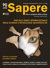 Sapere. Idee e progressi della scienza (2025). Vol. 6