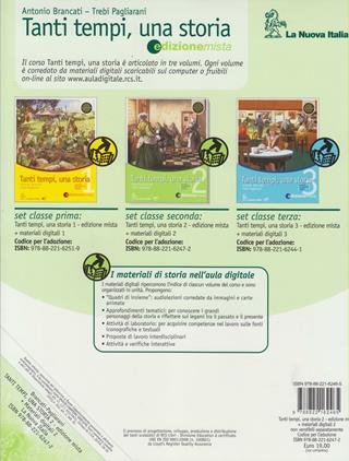 Tanti tempi, una storia. Per la Scuola media. Vol. 2 - Antonio Brancati, Trebi Pagliarani - Libro La Nuova Italia 2010 | Libraccio.it