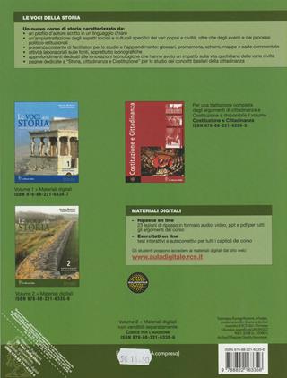 Le voci della storia. Ediz. riforma. Con espansione online. Vol. 2: Dall'età di Augusto all'impero carolingio. - Antonio Brancati, Trebi Pagliarani - Libro La Nuova Italia 2010 | Libraccio.it