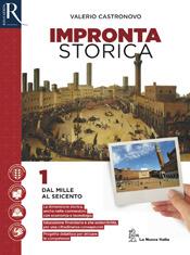 Impronta storica. Per le Scuole superiori. Con 2 espansioni online. Con libro: Lavoro, impresa, territorio. Vol. 1 - Valerio Castronovo - Libro La Nuova Italia 2017 | Libraccio.it