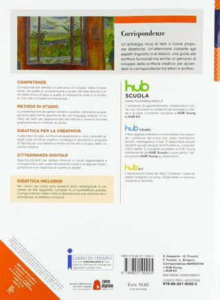 Corrispondenze. Narrativa. Con ebook. Con espansione online - Silvia Gasperini, PERO', TONIOLO - Libro La Nuova Italia 2018 | Libraccio.it