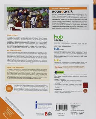 Epoche e civiltà. Con Quaderno. Per la Scuola media. Vol. 1 - Valerio Castronovo, Massimiliano Galli, Valeria Novembri - Libro La Nuova Italia 2018 | Libraccio.it