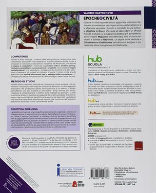 Epoche e civiltà. Cittadinanza e Costituzione. Per la Scuola media. - Valerio Castronovo, Massimiliano Galli, Valeria Novembri - Libro La Nuova Italia 2018 | Libraccio.it