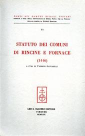 Statuto dei comuni di Rincine e Fornace (1446)