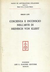 Coscienza e inconscio nell'arte di Heinrich von Kleist