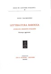 Letteratura barocca. Studi sul Seicento italiano