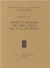 Monete e medaglie nel libro antico dal XV al XIX secolo