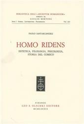 Homo ridens. Estetica, filologia, psicologia, storia del comico