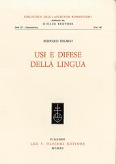Usi e difese della lingua
