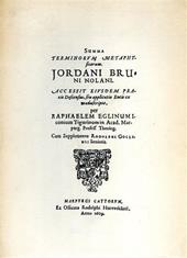 Summa terminorum metaphysicorum