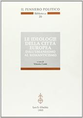 Le ideologie della città europea dall'umanesimo al Romanticismo