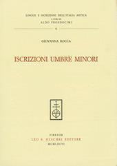 Iscrizioni umbre minori