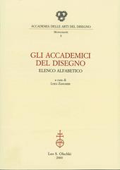 Gli accademici del disegno. Elenco alfabetico