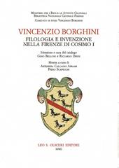 Vincenzio Borghini. Filologia e invenzione nella Firenze di Cosimo I