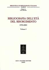 Bibliografia dell'età del Risorgimento (1970-2001)
