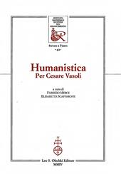 Humanistica. Per Cesare Vasoli