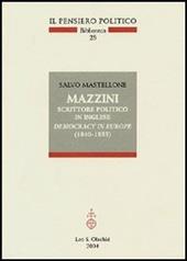 Mazzini scrittore politico in inglese. Democracy in Europe (1840-1855)