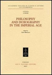 Philosophy and doxography in the Imperial Age